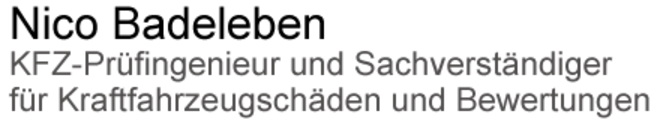 GTÜ Partner: KFZ-Prüfstelle und Sachverständigenbüro Dipl.-Ing. N. Badeleben